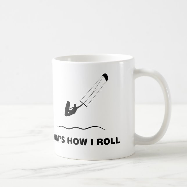 Drachen-Surfen Tasse (Rechts)