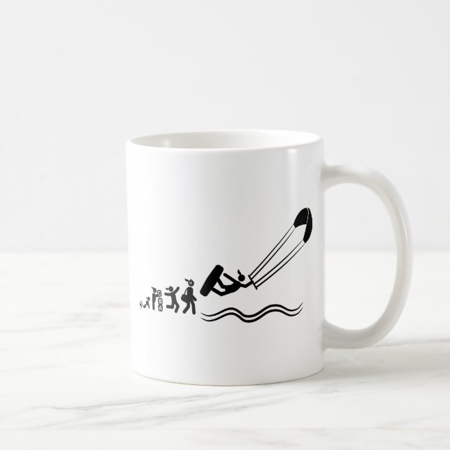 Drachen-Surfen Tasse (Rechts)