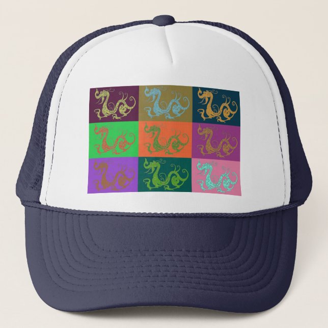 Drachen Truckerkappe (Vorderseite)