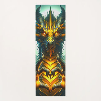 Drachen und Herz Yogamatte