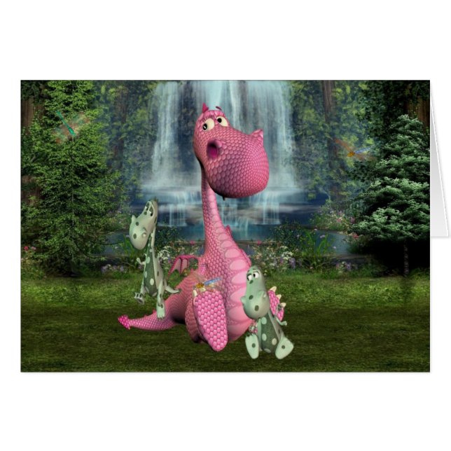 Drachen und Libellen (Vorderseite (Horizontal))