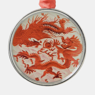 Drachen und Phoenixer Ornament
