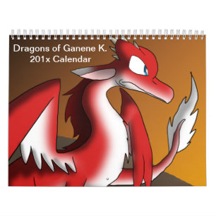 Drachen von Ganene K. Calendar 1 Kalender