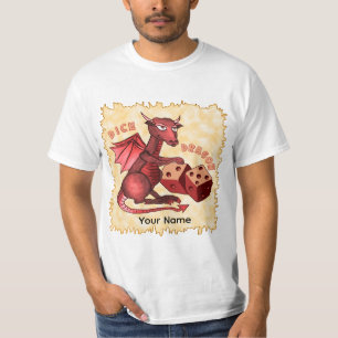 Drachen-Würfel T-Shirt