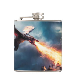 Drachenatmung im mittelalterlichen Schlachtfeld #3 Flachmann