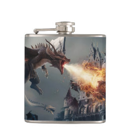 Drachenatmung im mittelalterlichen Schlachtfeld #4 Flachmann