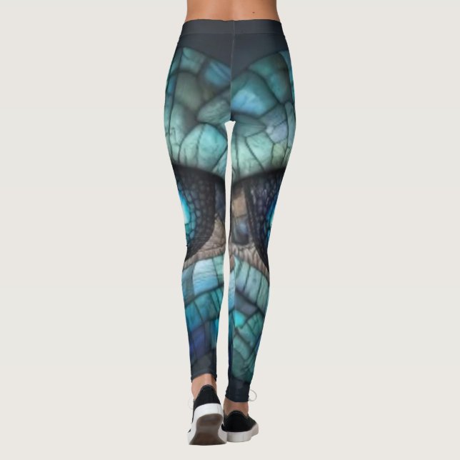 Drachenauge5 Leggings (Rückseite)