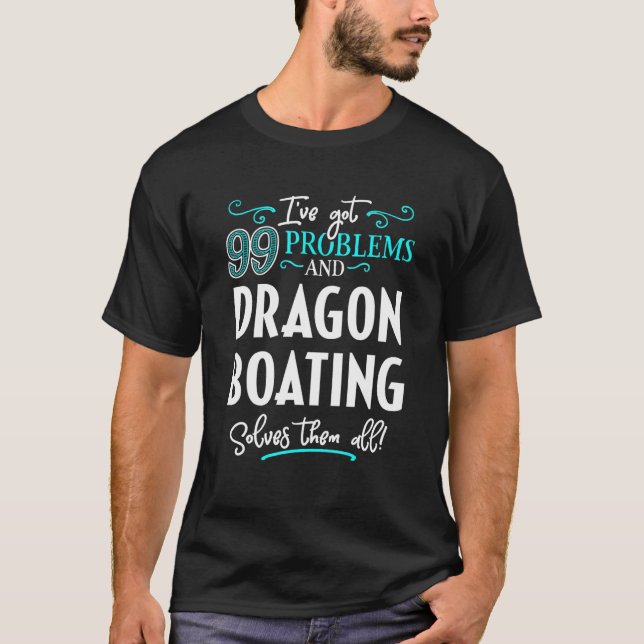 Drachenbauweise - Drachenboote löst sie T-Shirt (Vorderseite)