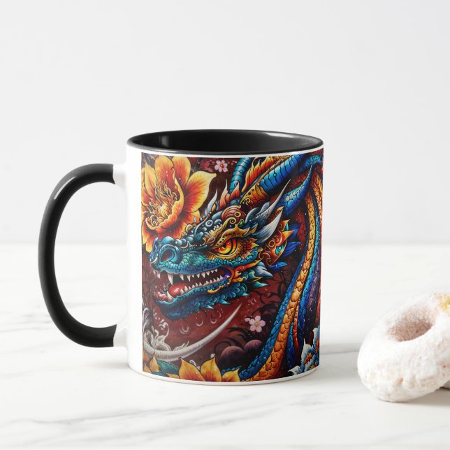 "Drachenblase" Tasse (Mit Donut)