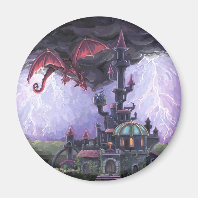 Drachenburg Magnet (Vorne)