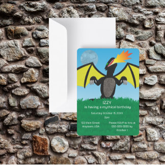 Drachendrache-Party Einladung