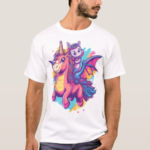 Dracheneiter Einhorn (1) T-Shirt