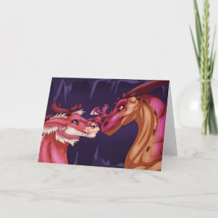 Drachenfamilie Karte