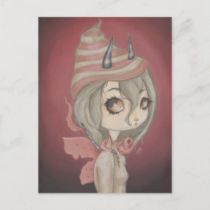 Drachenfee-Postkartenrosa Postkarte