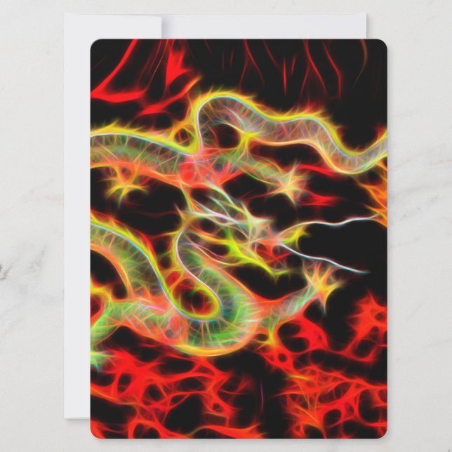 Drachenfeuer auf Glücksenergie (Vorderseite)