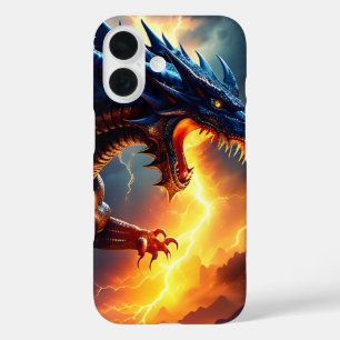 Drachenfeuer-Blitzkampf zwei iPhone 16 Hülle