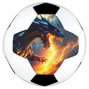 Drachenfeuer-Blitzkampf zwei Fußball