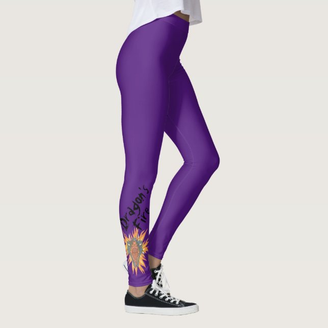 Drachenfeuer Leggings (Rechts)
