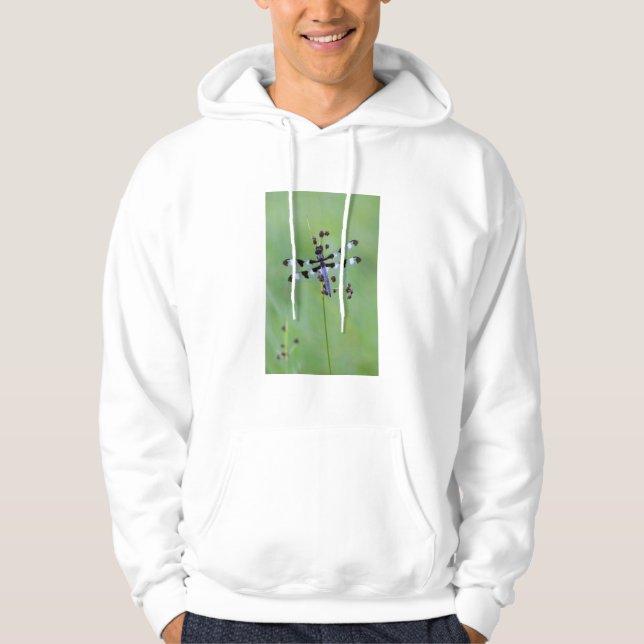 Drachenfliege auf Gras, Kanada Hoodie (Vorderseite)