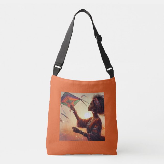 Drachenfliegen 2 tragetaschen mit langen trägern (Vorderseite)