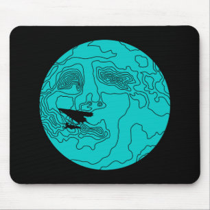 Drachenfliegen im Mondlicht Mousepad