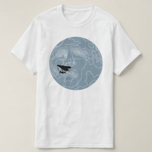 Drachenfliegen im Mondlicht T-Shirt
