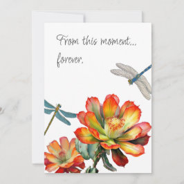 Drachenfliegen Liebe für Hochzeit Einladung