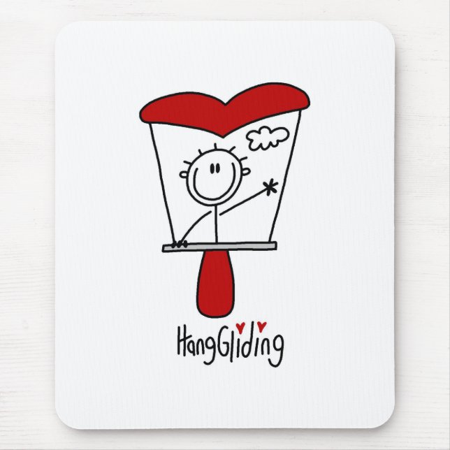 Drachenfliegen Mousepad (Vorne)