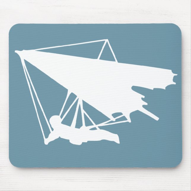 Drachenfliegen-Silhouette Mousepad (Vorne)
