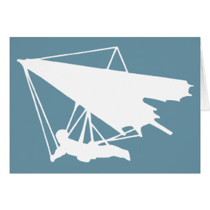 Drachenflieger-Silhouette