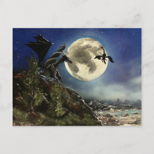 Drachenflug Postkarte