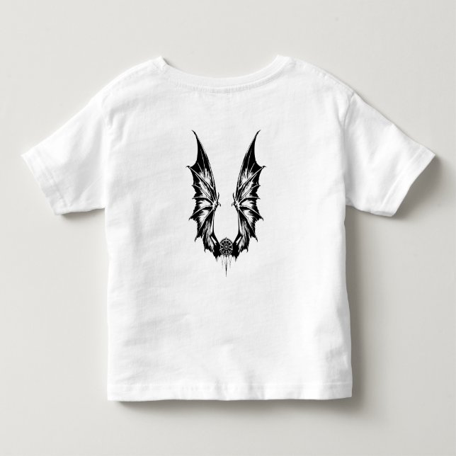 Drachenflügel Kleinkind T-shirt (Rückseite)