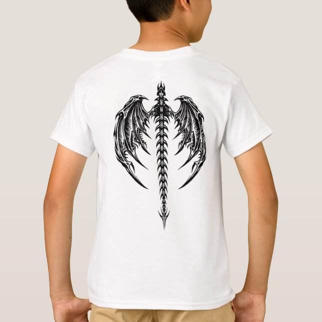 Drachenflügel T-Shirt (Rückseite)