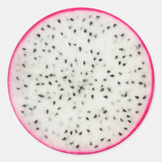 Drachenfrucht Runder Aufkleber (Vorderseite)