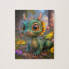 Drachengarten 110-teilige Kinderpuzzle Puzzle