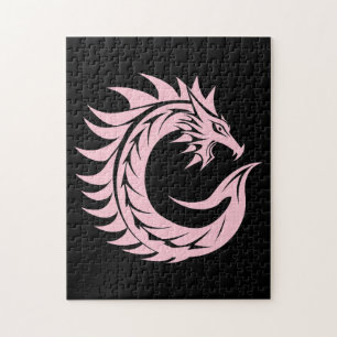 Drachengestalteter Buchstabe C, Drachenalphabet, M Puzzle