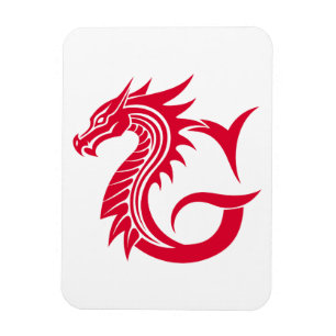 Drachengestalteter Buchstabe G, Dragonalphabet, Mo Magnet