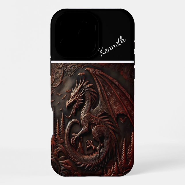 Drachengipfel iPhone Hülle (Rückseite)