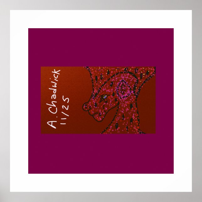 Drachengott Poster (Vorne)