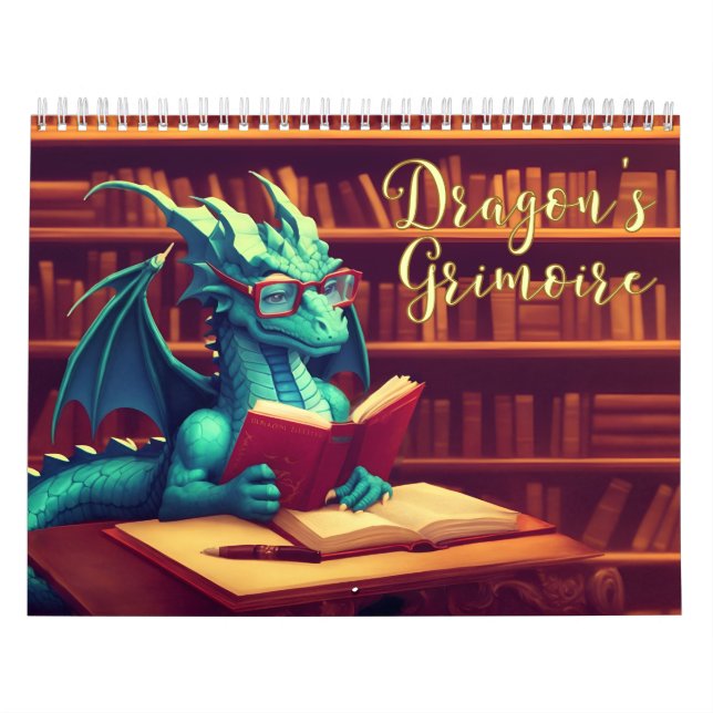 Drachengrimoire Kalender (Titelbild)