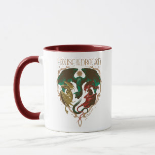 Drachenhaus   Drachenschild Tasse