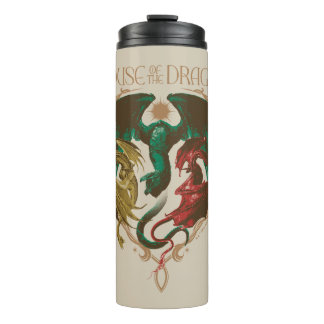 Drachenhaus | Drachenschild Thermosbecher