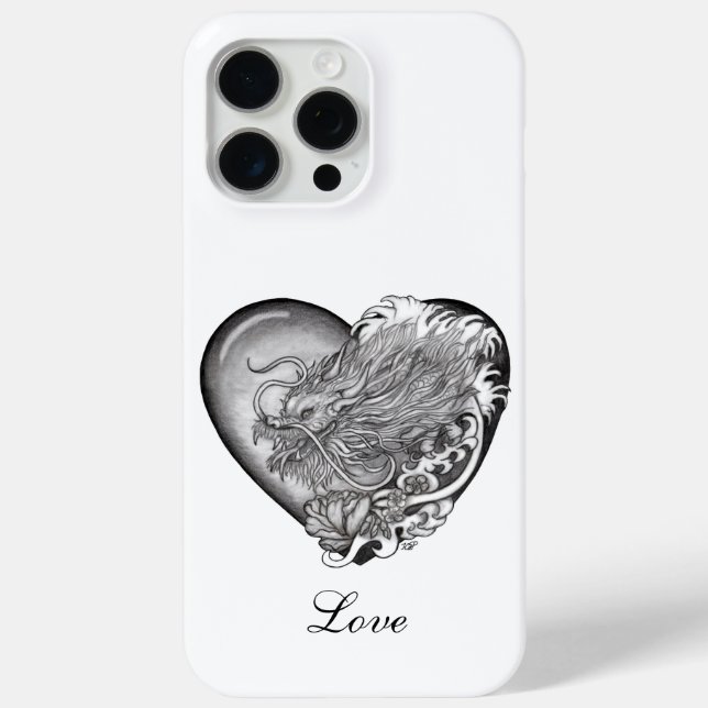 Drachenherz Case-Mate iPhone Hülle (Rückseite)