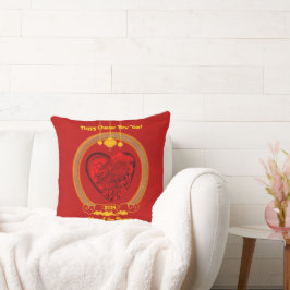 Drachenherz , Jahr des Drachen Kissen