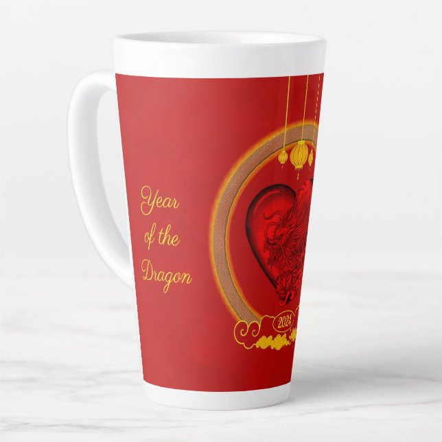 Drachenherz , Jahr des Drachen Milchtasse (Linke Ecke)