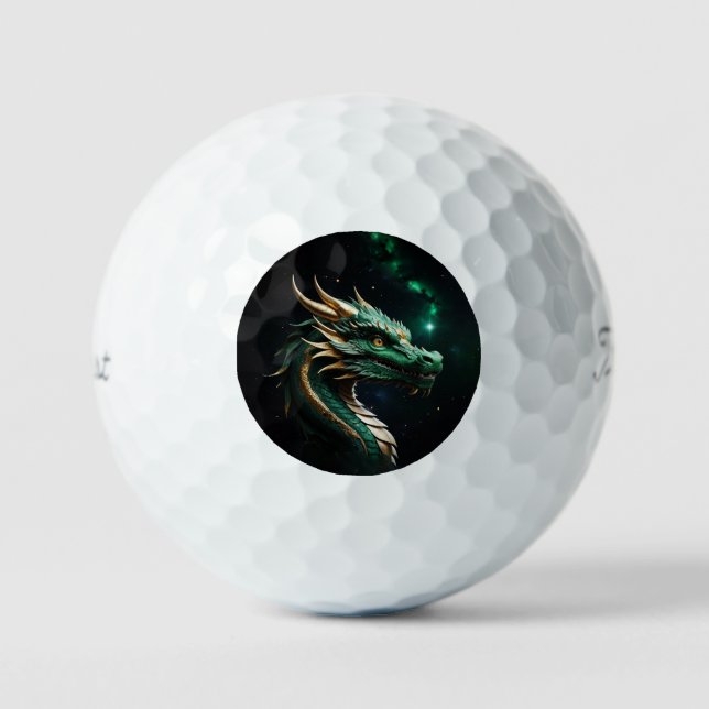 Drachenjahr Golfball (Vorderseite)