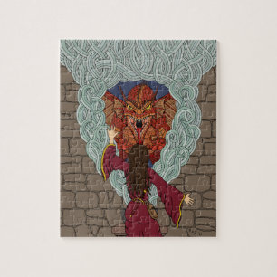 Drachenjubeln Puzzle