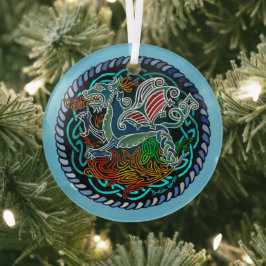 Drachenkekse Ornament Aus Glas