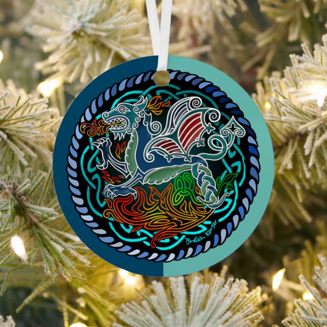 Drachenkekse Ornament Aus Metall (InSitu)