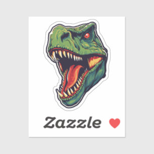 Drachenkopf Aufkleber